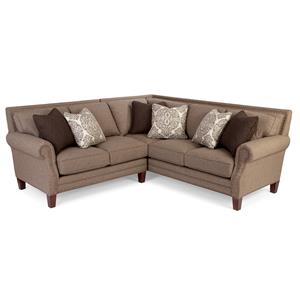 Craftmaster 747 2 Pc Sectional Sofa